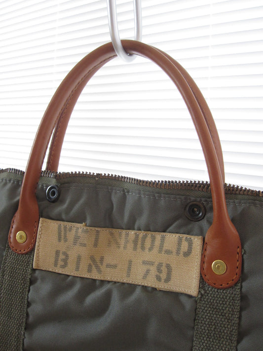 1950's USAF Helmet Bag Custom Leather Handles