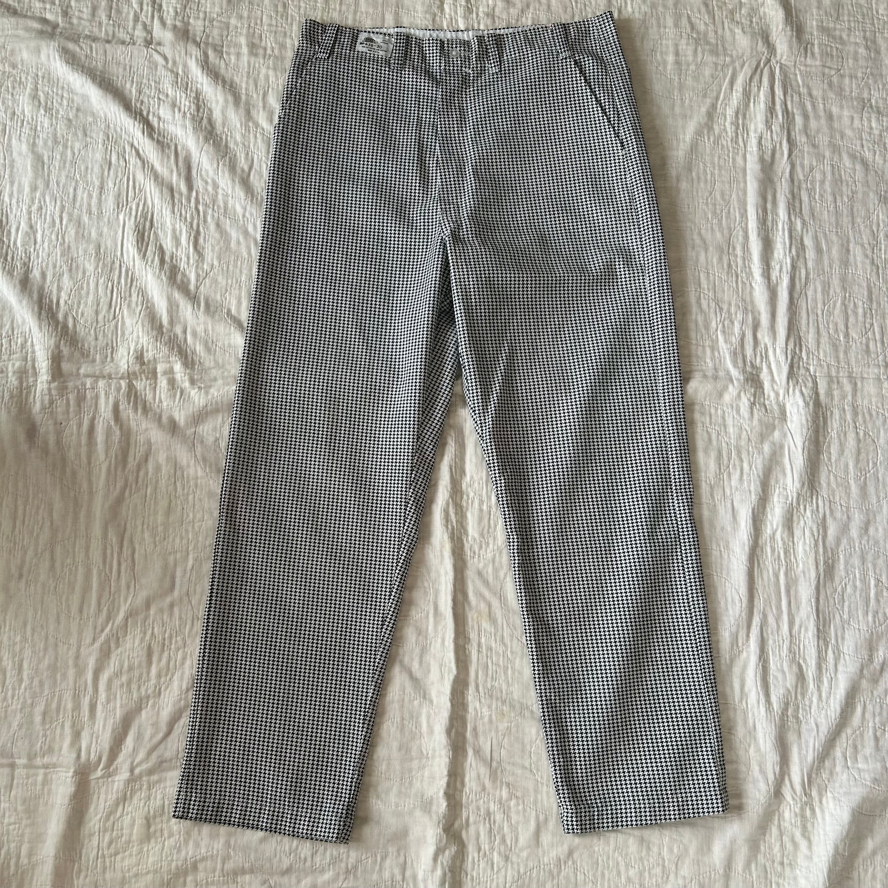 1970's houndstooth trousers