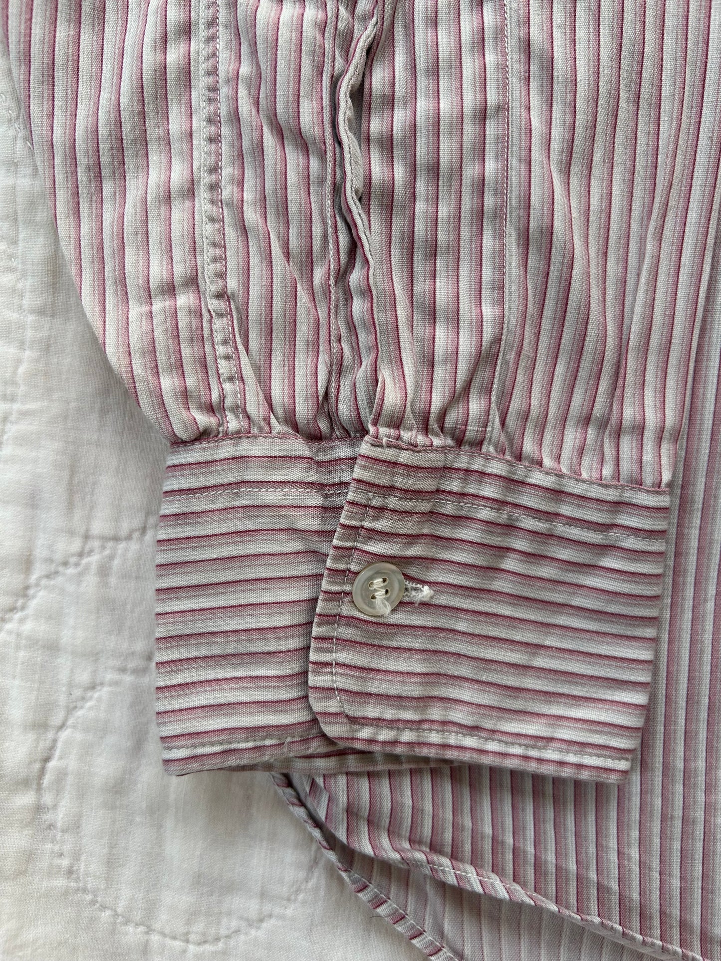 1940's Stripe Dress Shirt