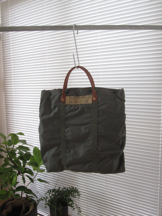 1950's USAF Helmet Bag Custom Leather Handles