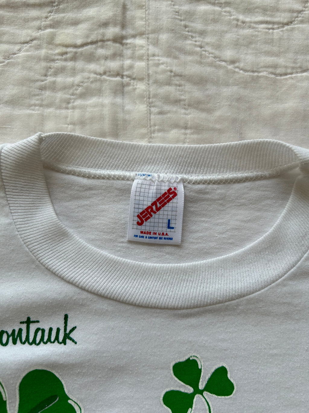 1980's JERZZES T-shirts "made in usa"