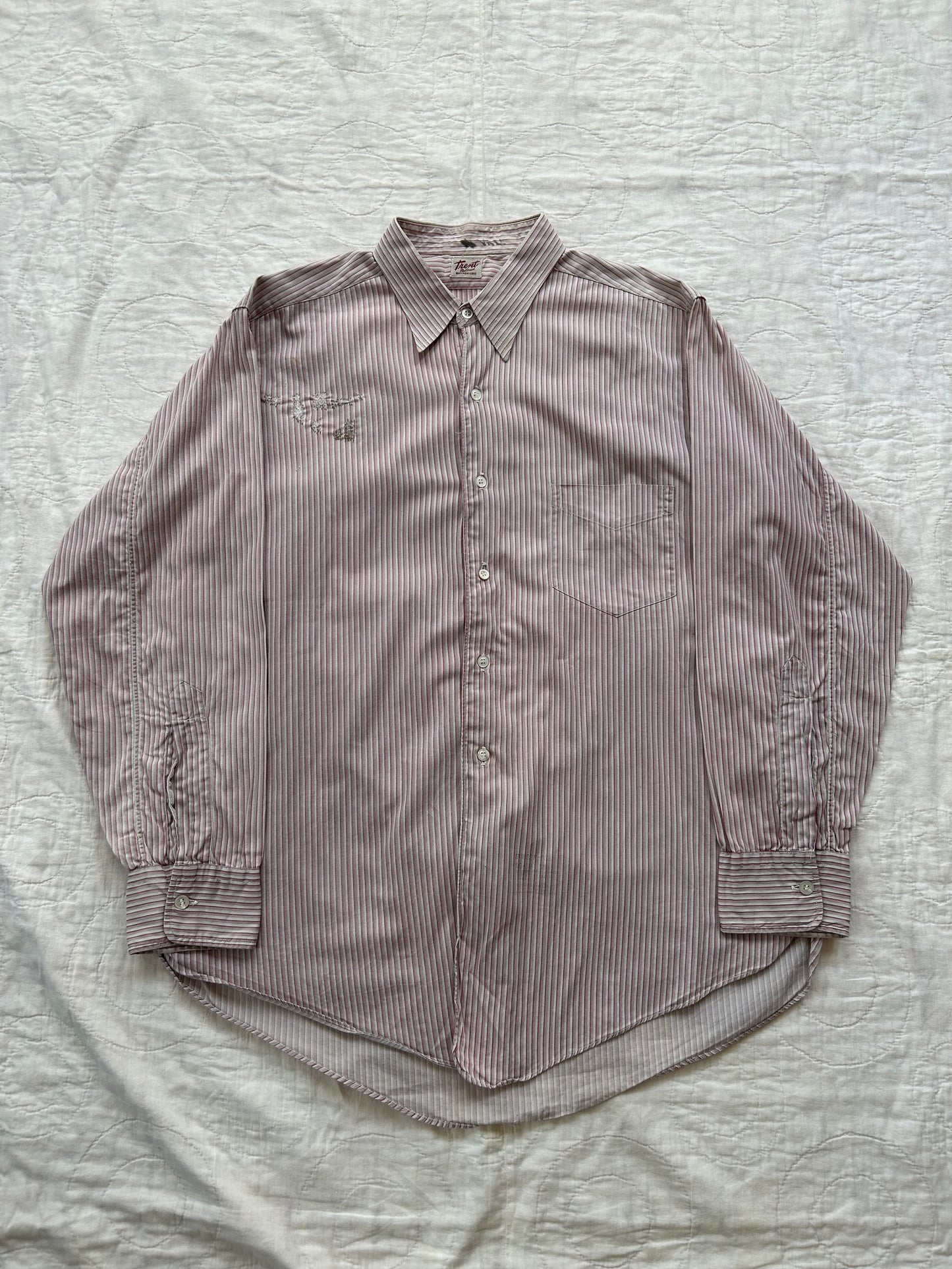 1940's Stripe Dress Shirt