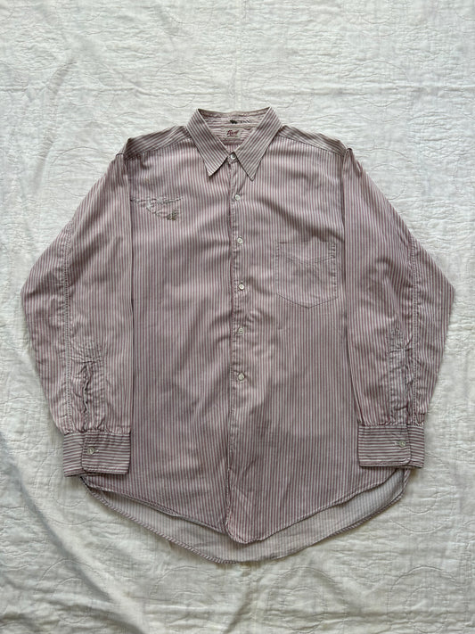 1940's Stripe Dress Shirt