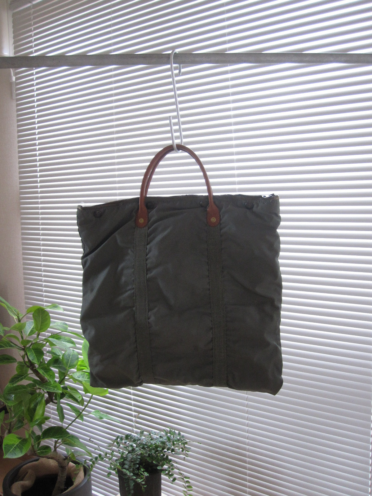 1950's USAF Helmet Bag Custom Leather Handles