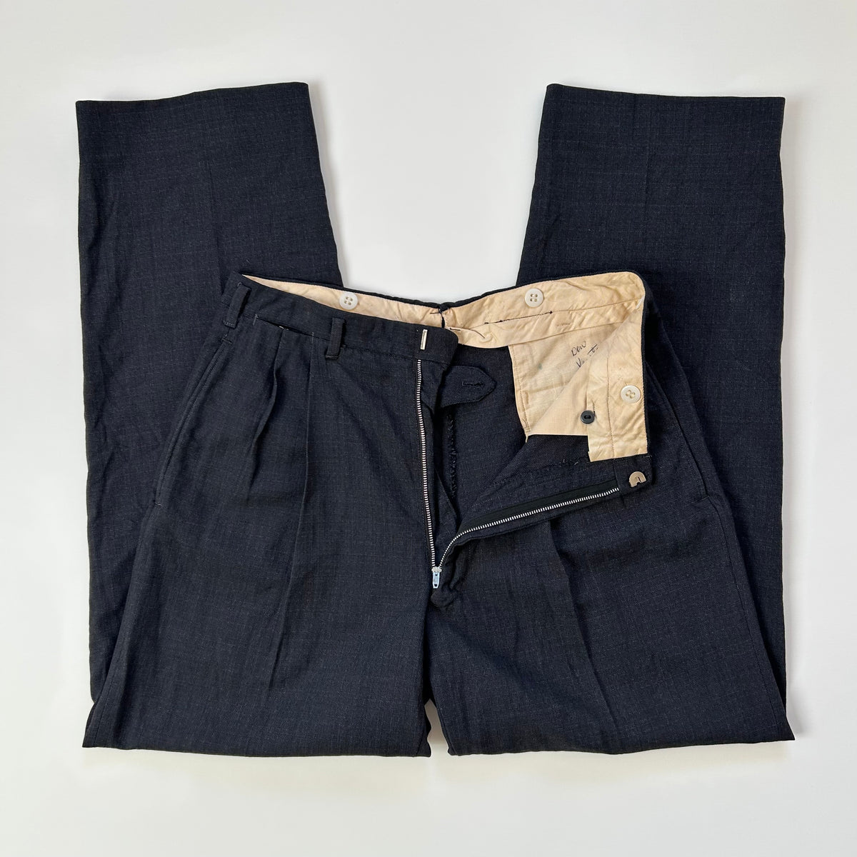 1960's Unknows Slacks "Kasuri-pattern"
