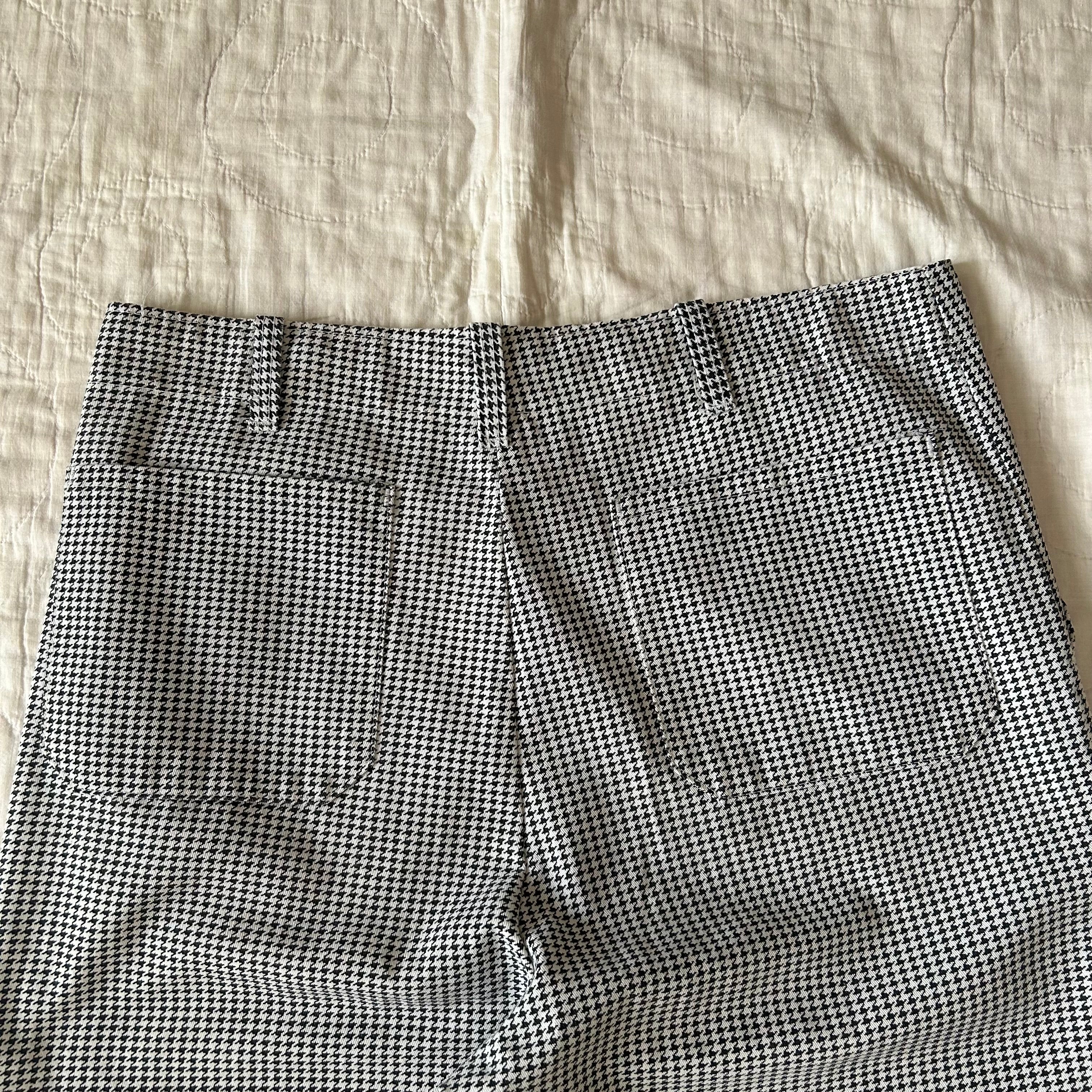 1970's houndstooth trousers