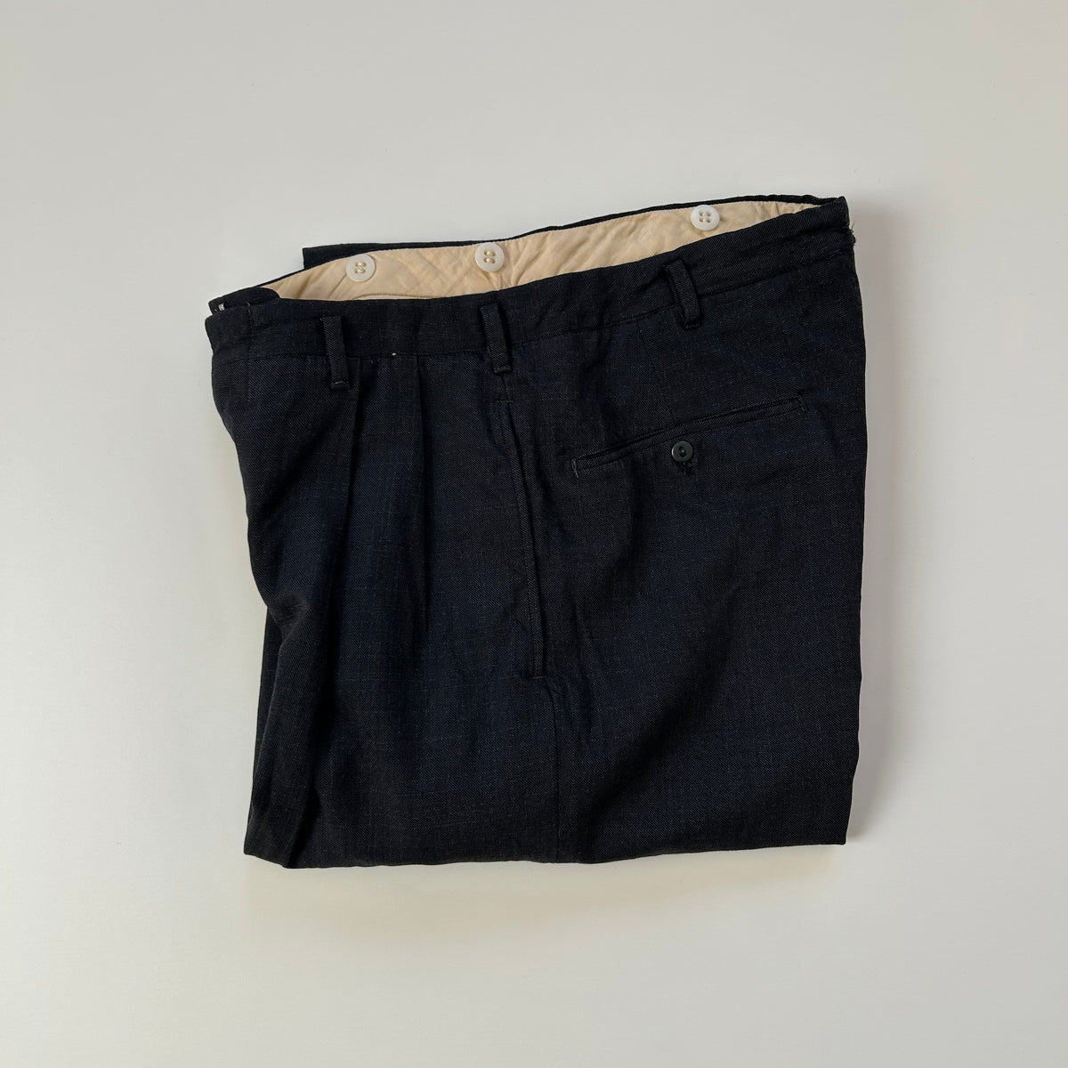 1960's Unknows Slacks "Kasuri-pattern"