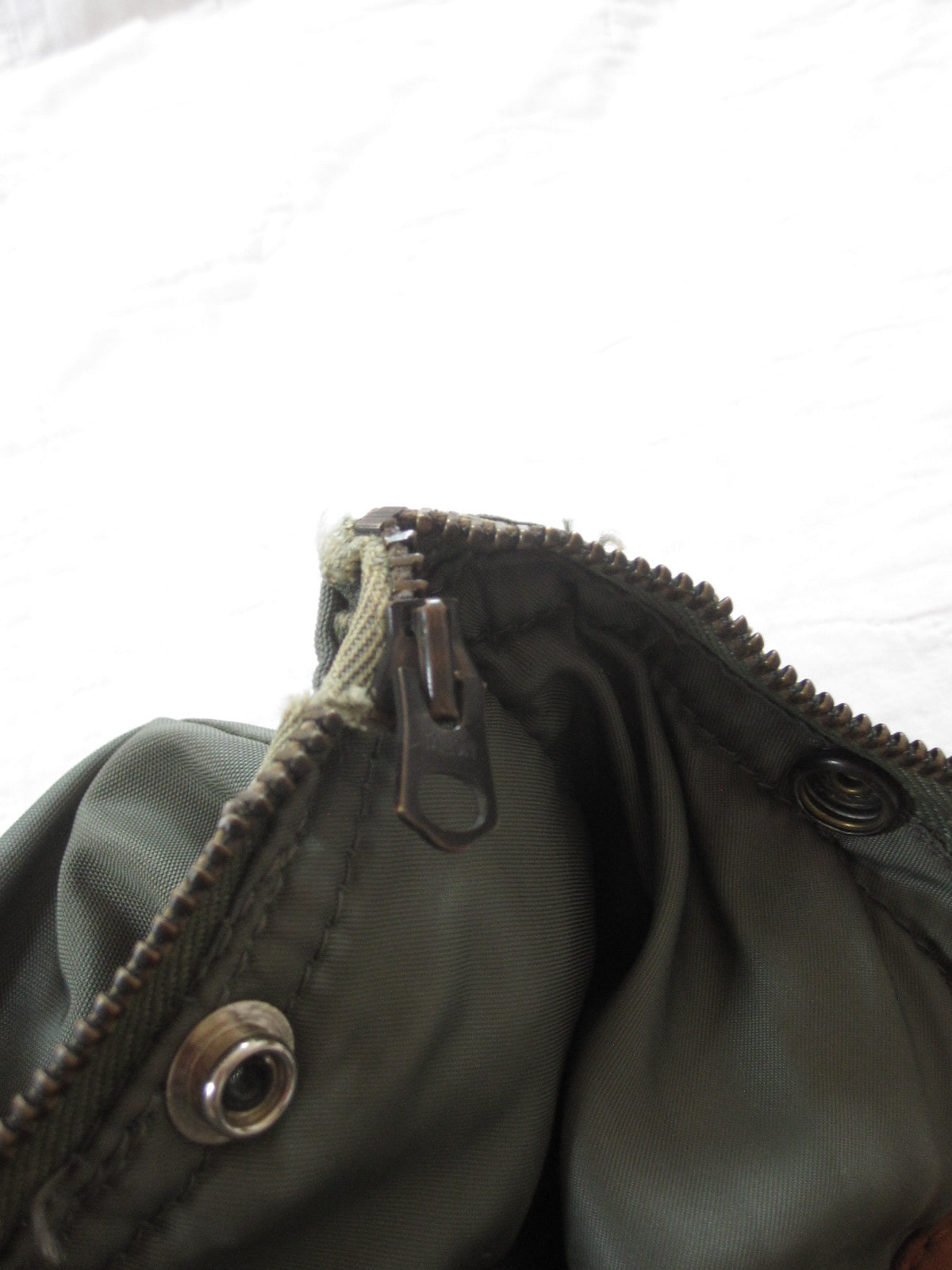 1950's USAF Helmet Bag Custom Leather Handles